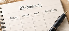 Dokumentation einer Blutzuckermessung